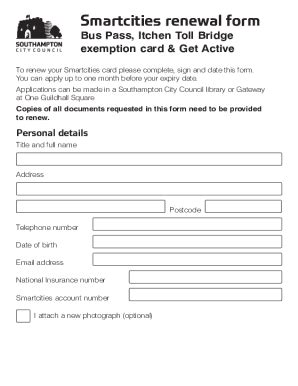 smart cities card southampton|smartcities card renewal.